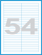 Archová etiketa / Print etiketa 97 x 11 mm